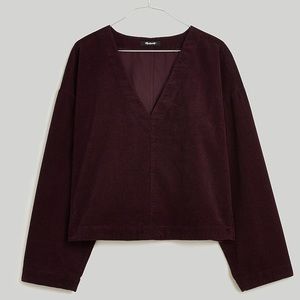 ✨madewell waffle knit relaxed top✨